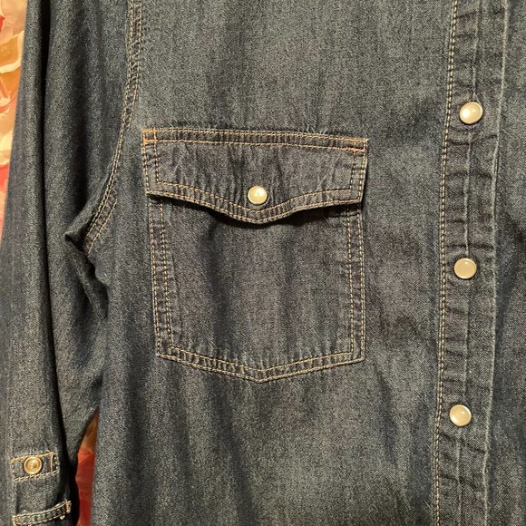 J. Jeans Denim Tunic Sz M - Picture 3 of 5